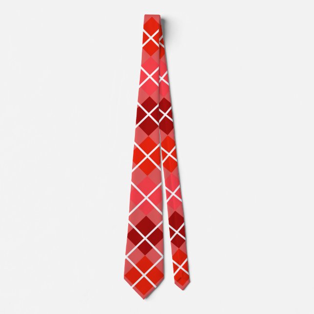 Red Argyle Tie Slips (Framsida)