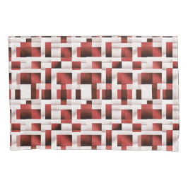 Red Artistic Checkered Motif | Geometric Mönster
