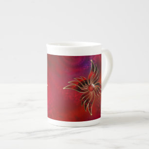 Red as Flame Specialty Mugg Benporslin Mugg