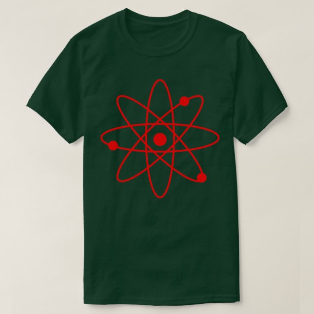 Red Atom T Shirt (Design framsida)