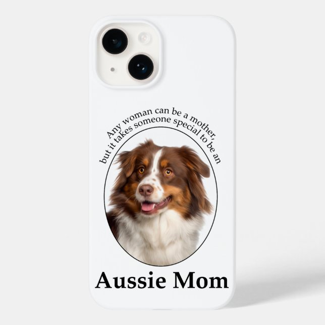 Red Australian shepherd Mamma (Baksida)