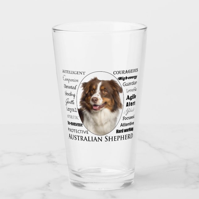 Red Australian shepherd Traits Glaskopp (Framsida)