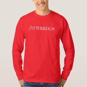 RED Austria ’Österreich’ Långärmad T-Shirt