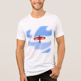 Red Aviation Clouds T-Shirt