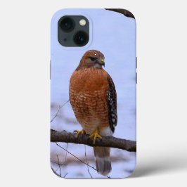 Red-axderd hawk iPhone 13 Fodral