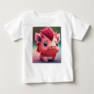 Red BABY Razorback T Shirt
