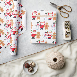 Red Baby Shower för julvintervinter i Baby Presentpapper