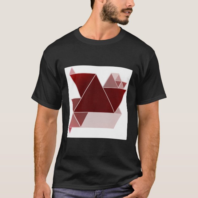 Red Background Graphic Tee (Framsida)