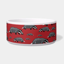 Red Badger Tecknad hund Bowl