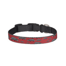 Red Badger Tecknad hund Collar