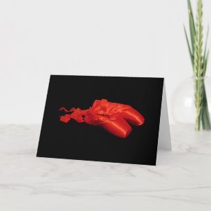 Red Ballet Shoes Kort