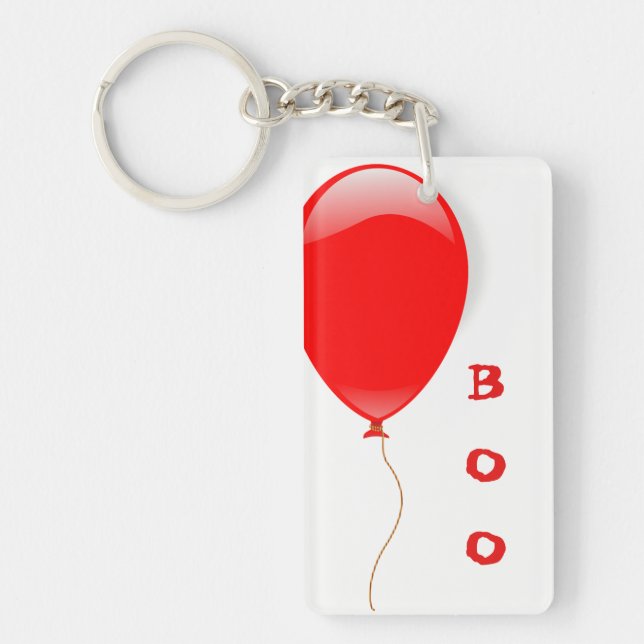 Red Balloon Keychain (Framsidan)