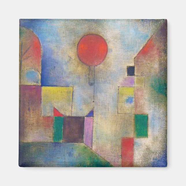 Red Balloon, Klee Magnet (Framsidan)