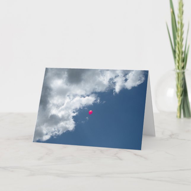 Red Balloon Kort (Framsida)