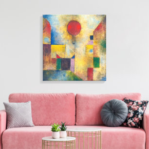 Red Balloon   Paul Klee   Canvastryck