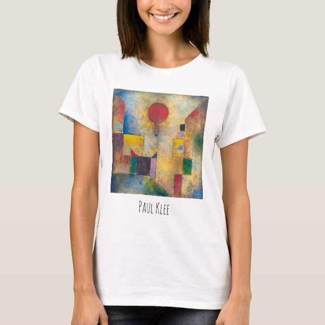 Red Balloon | Paul Klee | T Shirt (Framsida)