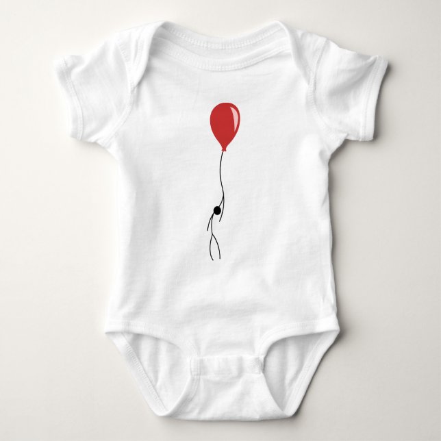 Red balloon tee shirt (Framsida)