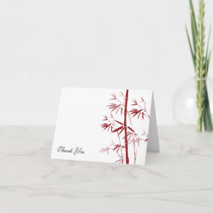 Red Bamboo, tack.. Tack Kort