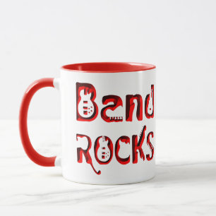 Red Band Sten in Red Mugg