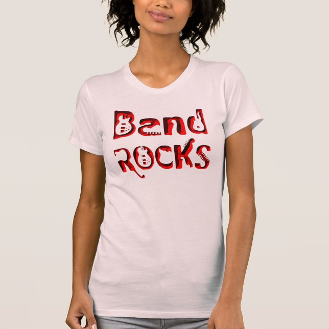 Red Band Sten in Red T Shirt (Framsida)