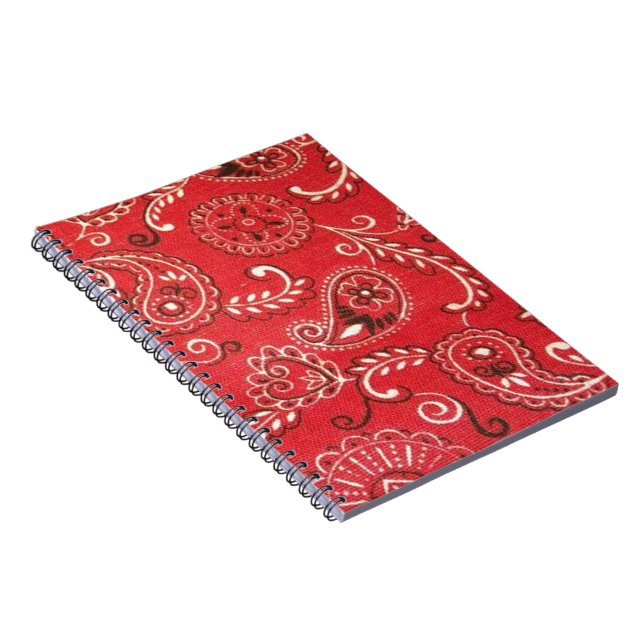 Red Bandana Anteckningsbok (Högra Sidan)