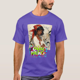 Red Bandana Girl Music Concert Our Hero T Shirt