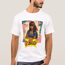 Red Bandana Girl Music Concert Our Hero T Shirt