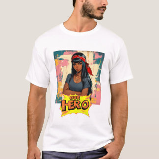 Red Bandana Girl Music Concert Our Hero T Shirt