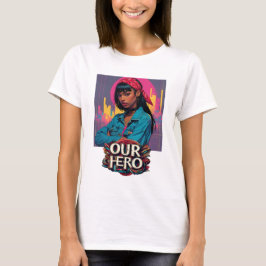 Red Bandana Girl Our Hero Music Concert T Shirt