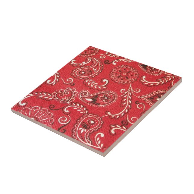 Red Bandana Kakelplatta (Sidan)