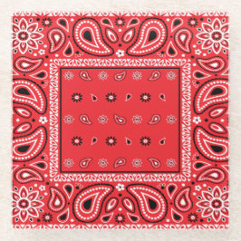 Red bandana paisley bandanas land rap hip hop f