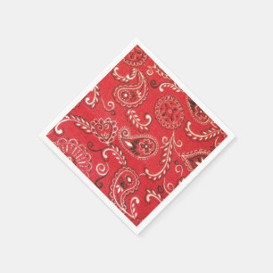Red Bandana Pappersservett
