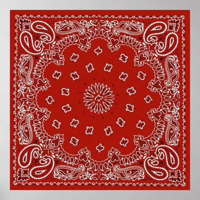Red Bandana Poster (Framsidan)