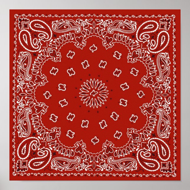 Red Bandana Poster (Framsidan)