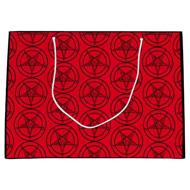 Red Baphomet Pentagram (Framsidan)