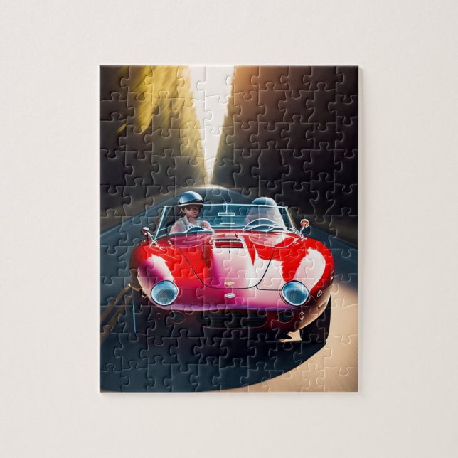 Red Barchetta Pussel (Vertikal)