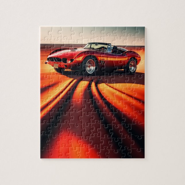 Red Barchetta Pussel (Vertikal)