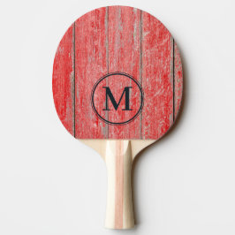 Red Barn Boards Monogramm Pingisracket