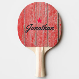 Red Barn Boards Vintage Star Signatur Pingisracket