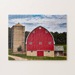 Red Barn Farm liggande Pussel