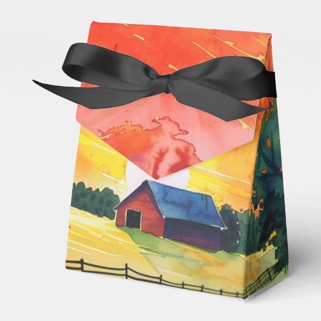 Red Barn Farm Presentaskar (Framsidan Sidan)