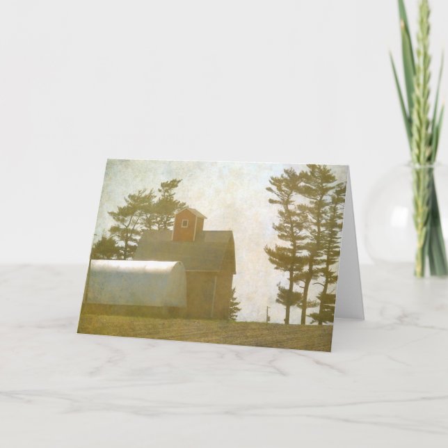 Red Barn Kort (Framsida)