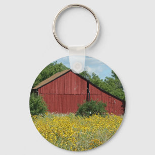 Red Barn Nyckelring