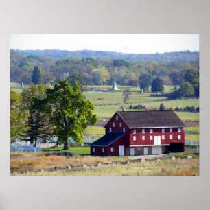 Red Barn Poster