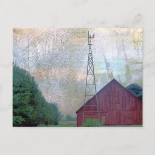 Red Barn Vykort