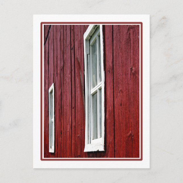 Red Barn Vykort (Framsida)