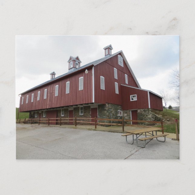 Red Barn: Westminster, MD Vykort (Framsida)