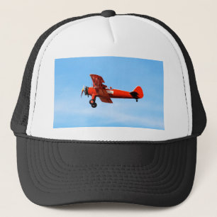 Red Baron Bi Flygplan Truckerkeps