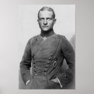 Red Baron - Manfred von Richthofen Poster
