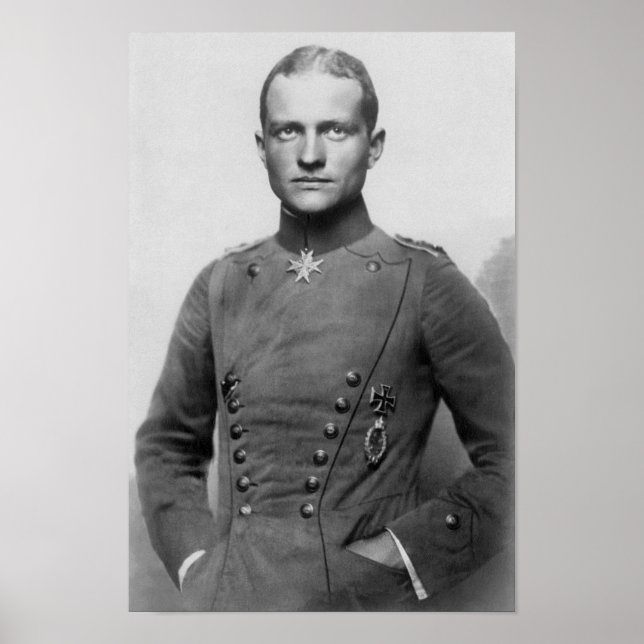 Red Baron - Manfred von Richthofen Poster (Framsidan)